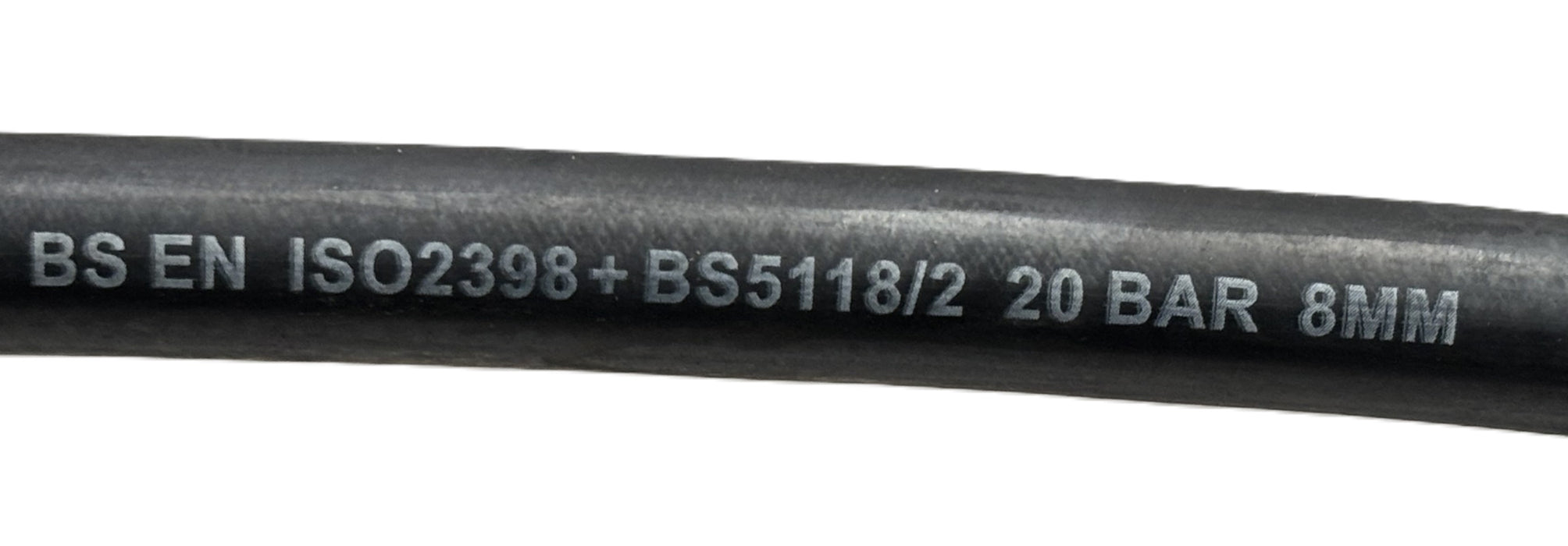 Black Rubber Air Hose BS EN ISO 2398 + BS5118/2 - 20 Bar (300psi)