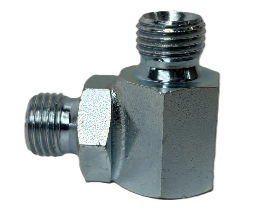BSP MALE X BSP MALE 90 COMPACT FOR BONDED SEAL FABRICATED