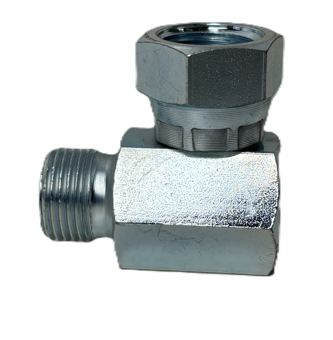 BSP MALE FOR BONDED SEAL X BSP SWIVEL FEMALE 90 COMPACT FABRICATED